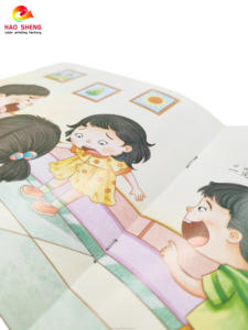 Impresión <span class=keywords><strong>de</strong></span> Libros <span class=keywords><strong>Infantiles</strong></span> <span class=keywords><strong>de</strong></span> Cartón con Encuadernación Cosida, Papel Recubierto Ecológico Personalizado en Guangzhou - Product Image 4