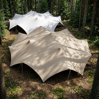 Tente de réception extérieure pour mariage, salon professionnel, fête, quatre saisons, imperméable, résistante aux UV, 3000 mm+, structure en aluminium, personnalisable