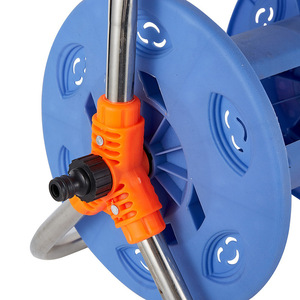 สายยางรดน้ำแบบม้วนเก็บได้ Han Dabang ขนาด 20 เมตร สำหรับรดน้ำกลางแจ้งและล้างรถ - Product Image 3