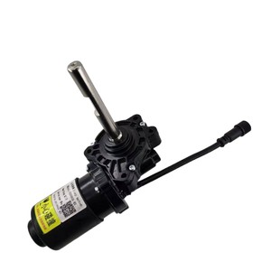 Electric Pedal Motor Tb 508f Lh Rh Hk 5 <b>Brushed</b> <b>Wire</b> Connector Ip54 Waterproof Front Wheel Glossy Black - Product Image 1