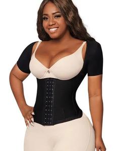 Cintura con broches Fajas Colombianas Compresión Body Shaper Correa delgada Body Beauty Control de barriga Fajas para diario y Post - Product Image 3
