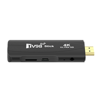 Haoyu TV98 1 Go de RAM 8 Go de ROM Stick TV 4K Meilleur Android Fire Lite Télécommande vocale Alexa Fire TV Stick Quad Core 5G Wifi Boîtier IPTV 4K