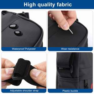 กระเป๋าหนังสะพายข้างผู้ชายแบบมินิแมน ดีไซน์เนอร์สั่งทำพิเศษ - Product Image 3