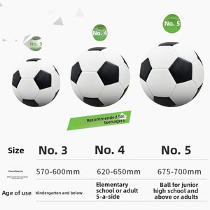 ลูกฟุตบอลขายส่ง ขนาด 5 สำหรับผู้ใหญ่ ขนาด <span class=keywords><strong>4</strong></span> 3 สำหรับนักเรียนประถ<span class=keywords><strong>ม</strong></span>/<span class=keywords><strong>ม</strong></span>ัธยม เด็ก/อนุบาล - Product Image 4