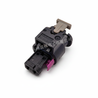 Connecteur étanche automobile Lanshuo 1-1718643-1 12V, connecteur femelle 2P, contacts en alliage de cuivre, boîtier PA66 GF, 25A, 4,0 mm