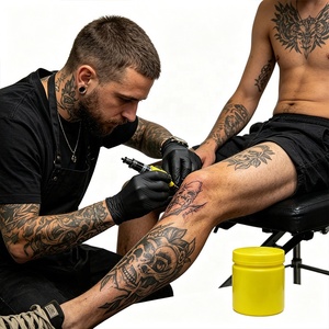 Nueva Crema para Tatuajes Suave de 10g, 30g, 500g para Estudios Modernos y Salones de Moda, Fácil de Aplicar y Usar - Product Image 3