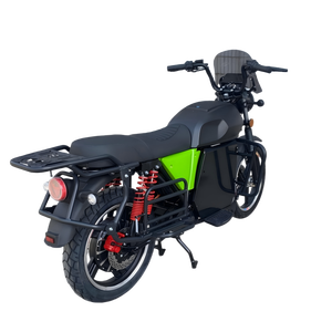 Motocyclettes électriques vintage sans balais à grande vitesse pour adultes, longue autonomie, 72V, 80 km/h, modèle Afrique en vente - Product Image 5
