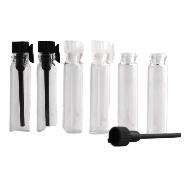 Wholesale 5ml Clear Glass Flat Diffuser Bottle Mini Refillable Vial for Perfume Cosmetic Packaging Private Label Beauty Skincare