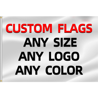 Drapeaux personnalisés écologiques à séchage rapide, tissu polyester durable, fabriqués en Chine, haute qualité, vente directe d'usine, impression numérique