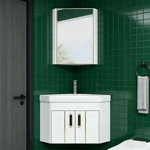 Lavabo de salle de bain moderne en céramique, gain de place, pour meubles-lavabos d'hôtel, prix avantageux, directement de l'usine - Product Image 3