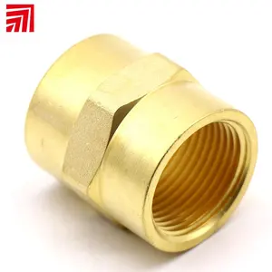 Brass Fittings Quick Coupling Internal flare male female Thread Plumbing Materials Pipe Fitting