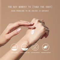 Crème pour les mains au beurre de karité O'ROLA, marque privée, hydratante, non grasse, absorption rapide, réparation des mains sèches et gercées, logo personnalisé OEM, 30g