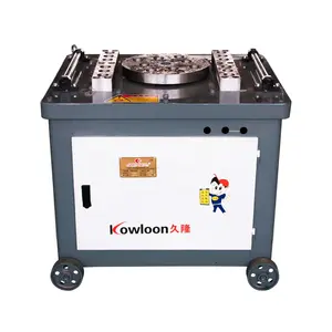 KOWLOON MACHINERY GW40 bar bending machine classic style steel bar rebar bender machine