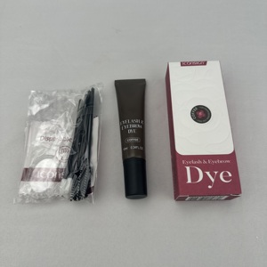 <span class=keywords><strong>Sourcils</strong></span> au henné 8 minutes colorant rapide extrait de plante de camélia Kit de teinte hybride noir brun longue durée teinte de cils semi-permanente - Product Image 2