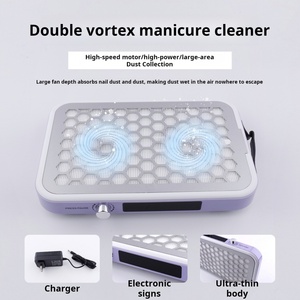 Aspirateur à ongles professionnel ultra-fin, silencieux, double turbo, haute aspiration, pour salons de manucure - Product Image 3