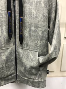 Vente en gros décontractée grande taille en coton respirant pour hommes femmes base en pierre île vintage pour vestes à glissière - Product Image 5