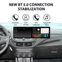 MOOKAKA Double écran 10,1 pouces Android 14 pour Chevrolet Cavalier 2020-2022 Autoradio multimédia Stéréo Auto Carplay Unité principale Moniteur