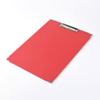Porte-documents de mode en plastique avec planche d'écriture et presse-papiers pour étudiant, personnalisable