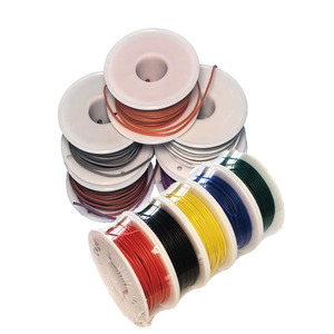 600V đánh giá điện áp 16 18 20 22 24 26 28 30 AWG đóng hộp Đồng bị mắc kẹt Dây dẫn điện Hook-up DIY Dây Silicone tự làm cáp - Product Image 2