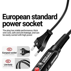<span class=keywords><strong>Fer</strong></span> à <span class=keywords><strong>souder</strong></span> électrique intelligent 60W SL106, température réglable 180-520°C, 110V/220V, pour soudage, réparation et travaux d'électricien - Product Image 6