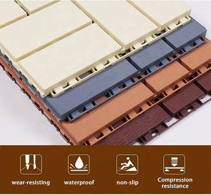 Azulejos de suelo de terraza de interbloqueo compuesto para jardín Patio de 30x30cm - Product Image 3
