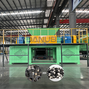 <b>Machine</b> <b>Tyre</b> Shredding <b>Machines</b> for Waste Tire Crushing Equipment Waste Garbage Shredder <b>Machine</b> - Product Image 1