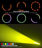 Effets arc-en-ciel 200w Mini tête mobile LED Beam Spot Wash Bsw 3 en 1 Cabeza Movil Halo 200 Lumière de scène