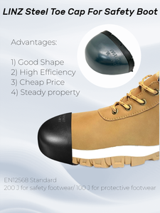 Calzado de Trabajo de Alta Calidad con Puntera de Acero Inoxidable, Cómodo y Duradero, con Puntera de Acero para Trabajo Seguro - Product Image 6