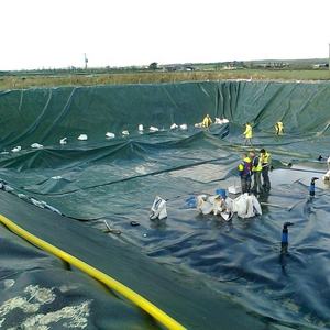 Feuille de géomembrane HDPE renforcée pour fermes de crevettes et bassins - Fabricant - Meilleur <span class=keywords><strong>prix</strong></span> - Product Image 5