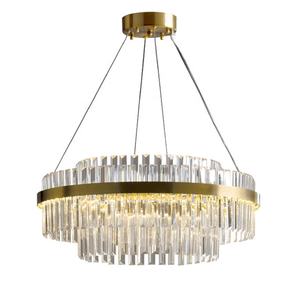 โคมไฟระย้าคริสตัลทรงกลม Led สุดสร้างสรรค์,โคมไฟระย้าแก้วสำหรับห้องนั่งเล่นร้านอาหารวิลล่า - Product Image 4