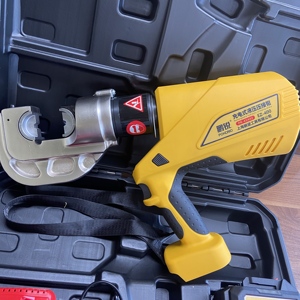 Trọng lượng nhẹ 20V không dây thủy lực uốn tóc bồng công cụ 120kn áp lực 42mm đột quỵ 12 Chết-cho đồng (16-400mm ²) nhôm (10-300mm ²) - Product Image 2