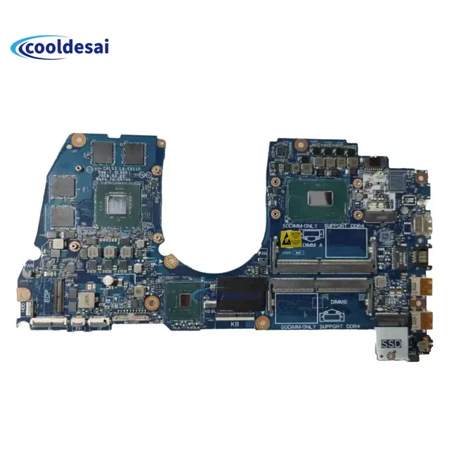 CAL53 LA-F611P for Dell is G3 3579 3779 Laptop Motherboard With I5-8300H I7-8750H CPU GTX1050/1050Ti 4GB-GPU CN-0M5H57