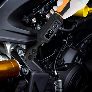 3/8 "lái xe kỹ thuật số mô-men xoắn cờ lê với LED cảnh báo cho ô tô, đi xe đạp, đo lường tesks hoặc sửa chữa nhà - Product Image 6