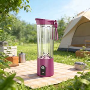 Mixeur portable pour jus de fruits frais, rechargeable par USB - Petit mixeur électrique haute puissance, livraison gratuite - Product Image 1