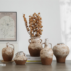 FANGSHENG Offre Spéciale <span class=keywords><strong>grand</strong></span> fait à la main en argile rouge terre cuite en céramique ferme fleur Pot de plantation pour Pâques extérieur jardin décor - Product Image 5
