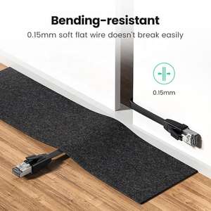 Para Cat8 40Gbps RJ45 <span class=keywords><strong>Ethernet</strong></span> <span class=keywords><strong>Cable</strong></span>-Conductor de cobre sólido para <span class=keywords><strong>PS4</strong></span> Laptop PC & Router - Product Image 3