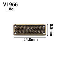 Étiquette de logo en alliage de zinc métallique durable, disponible en or, argent, noir, bronze et plusieurs couleurs, pour vêtements et sacs à main, prix de gros