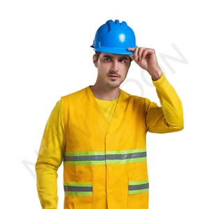 เสื้อกั๊กสะท้อนแสง เสื้อกั๊กนิรภัย เสื้อแจ็คเก็ตนิรภัยแบบกำหนดเอง เสื้อกั๊กนิรภัยสำหรับงานก่อสร้าง มองเห็นได้ชัดเจน เสื้อกั๊กนิรภัยสำหรับทำงานที่มองเห็นได้ชัดเจน - Product Image 2