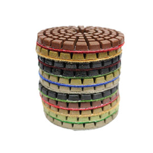 Disco Abrasivo de Resina Clásico de 100 mm <span class=keywords><strong>para</strong></span> Pulidora de Pisos, Dureza Media, OEM/OBM Disponible, 3.0 mm de Grosor, <span class=keywords><strong>para</strong></span> Concreto y Uso con Agua - Product Image 4