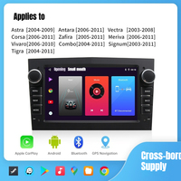Android 11 2GB RAM 32GB ROM Pemutar Video Mobil Radio FM Multimedia untuk Opel 7 inci Vectra//Corsa/Antara/Vivaro/astra/Agila/Insignia