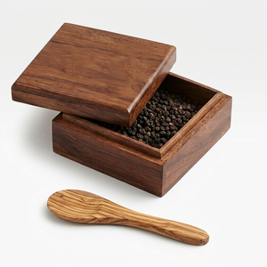 Wooden Rectangle Pet Cremation Urn Rosewood Ashes Storage <b>Box</b> Brass Inlay <b>Memorial</b> <b>Keepsake</b> Custom Design Handmade Finish 3-6L - Product Image 1