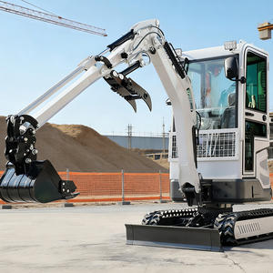 Низкая цена, мини-экскаватор 1.8T с гидравлическим отклонением стрелы и телескопическим шасси, двигатель Kubota, CE EPA, для фермерских работ - Product Image 1