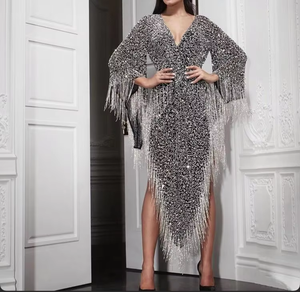 Vestido Lehenga Choli de Acetato con Pedrería para Mujer de ATIYA LIBAS, Ideal para Bodas/Fiestas - Product Image 4