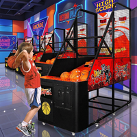 Nueva Máquina de Baloncesto Urbano Transfronteriza para Adultos - Juego de Arcade Individual para Mayores de 6 Años