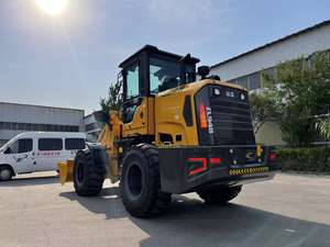 小型4x4ディーゼルWeichaiエンジンミニフロントローダーホイールローダーバックホーショベル高負荷モーメント75KW - Product Image 5