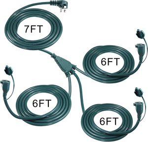 สายไฟกระแสสลับมาตรฐานอเมริกา515P สำหรับหม้อแปลงไฟฟ้าไฟคริสต์มาส - Product Image 1