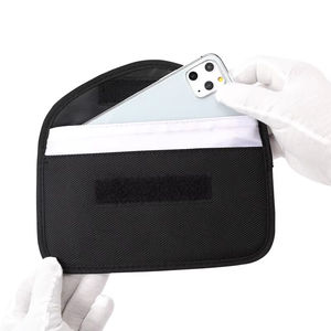 กระเป๋ากันการติดตามสองชั้นตัวป้องกันสัญญาณโทรศัพ<span class=keywords><strong>ท</strong></span>์มือถือเครื่องป้องกันสัญญาณจากคลื่นวิทยุกระเป๋าใส่กุญแจรถกระเป๋า - Product Image 4