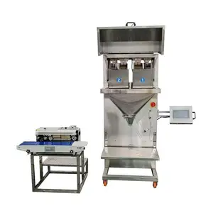 Pembe iodized deniz tuzu paketleme makinesi fiyat tahıl toplayıcı torbalama makinesi