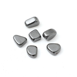 Heetverkopende magnetische stenen ferrietmagneetmateriaal zwart gepolijste bol hematiet industriële magneet snijden - Product Image 4