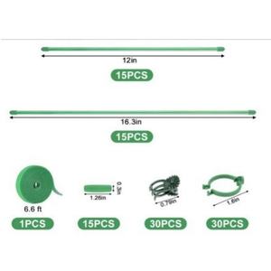 Support de fleurs <span class=keywords><strong>pour</strong></span> orchidées succulentes nouvellement amélioré, support de pot de plante, tige de modelage, support de protection des feuilles fixe - Product Image 4